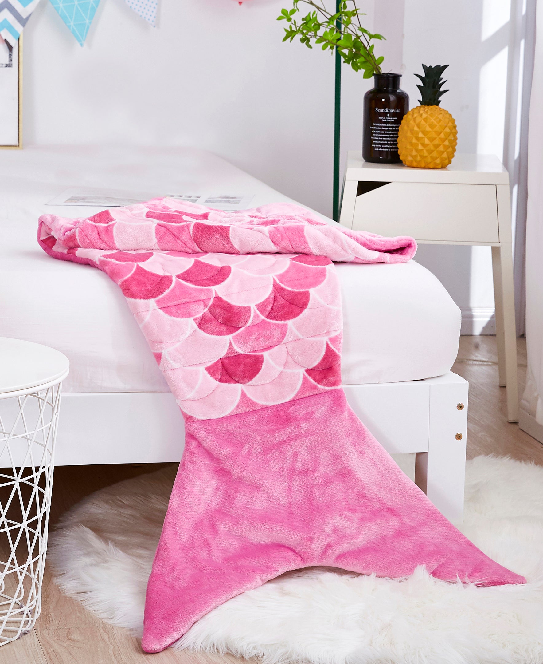 Kids Mermaid Tail Weighted Blanket- lb – Dream Theory